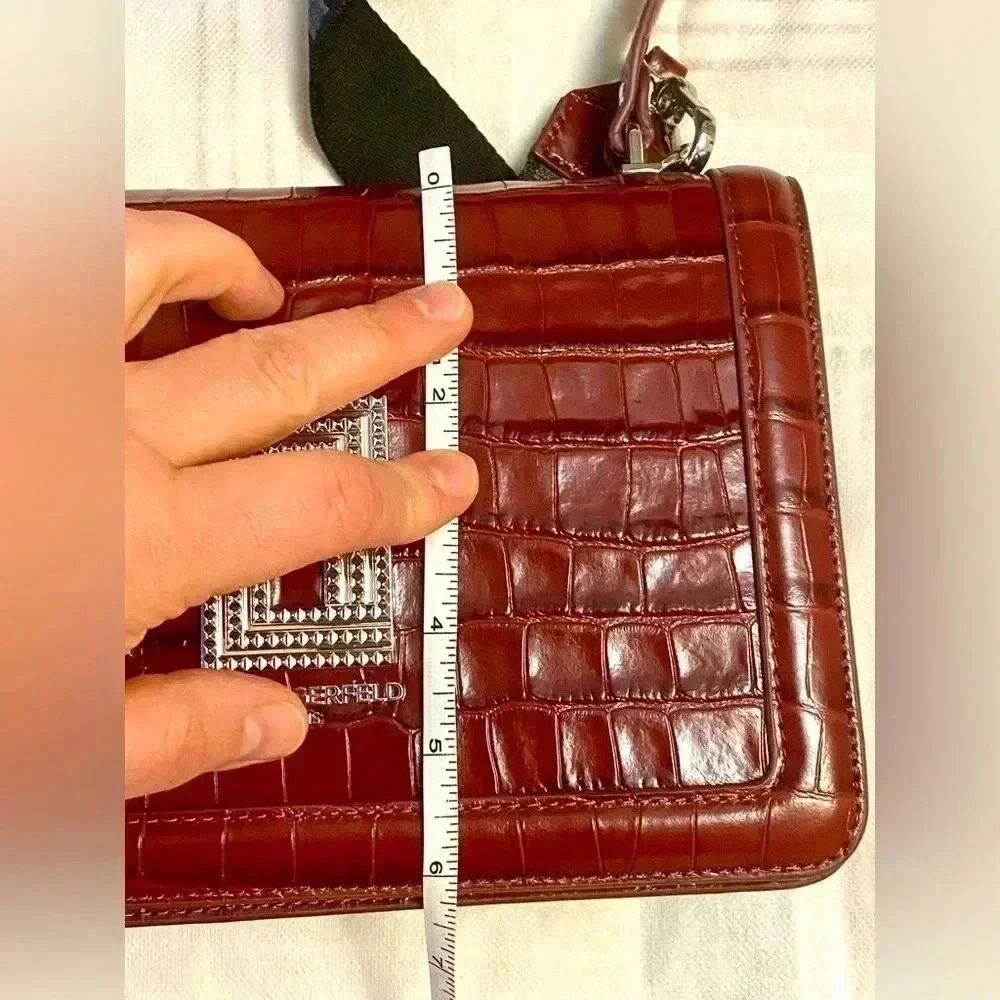 🤩Authentic Karl Lagerfeld Leather Bag Brand New 🤩 - Picture 7 of 11